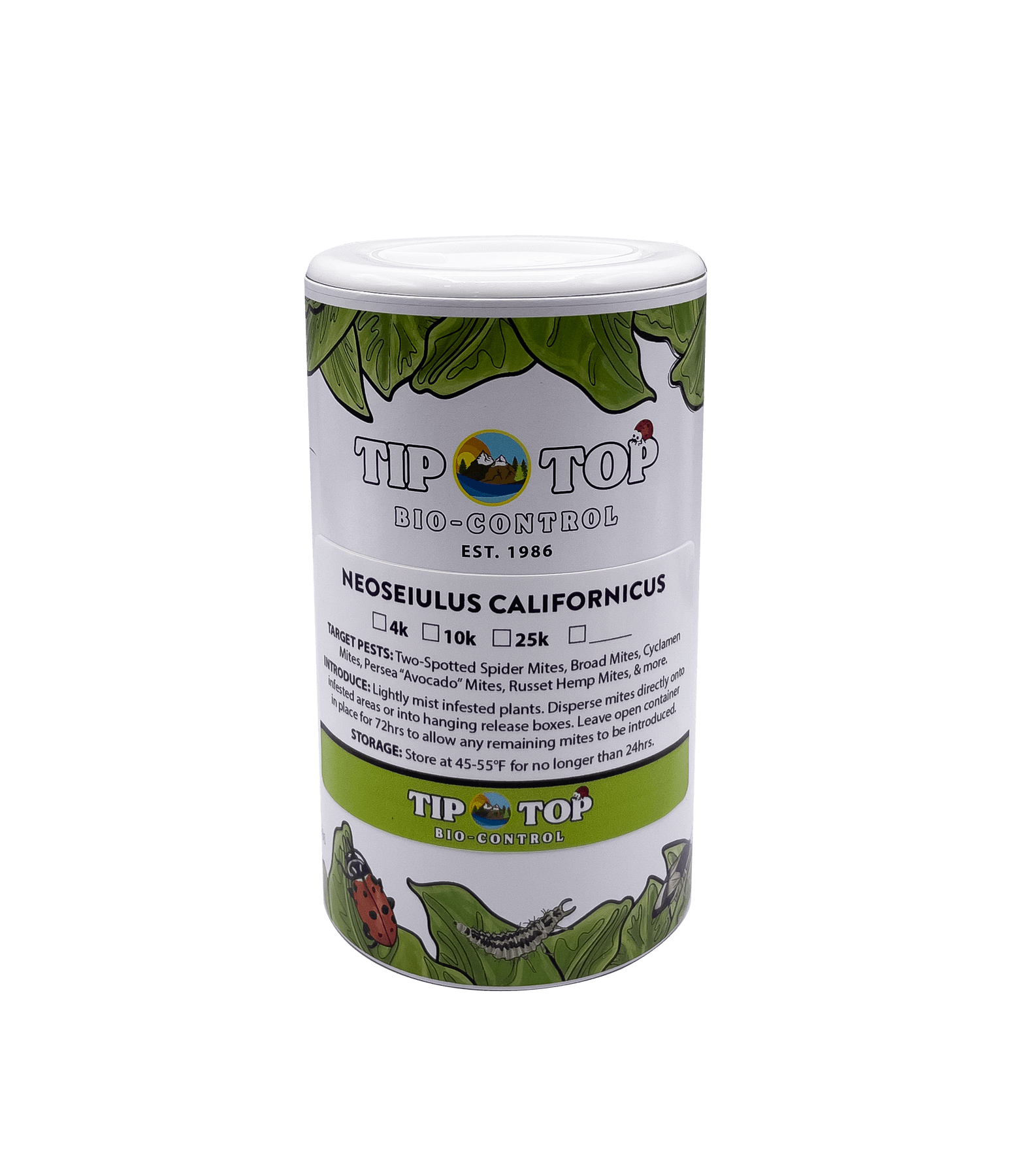 Neoseiulus (Amblyseius) californicus - Generalist, Tolerates High Heats