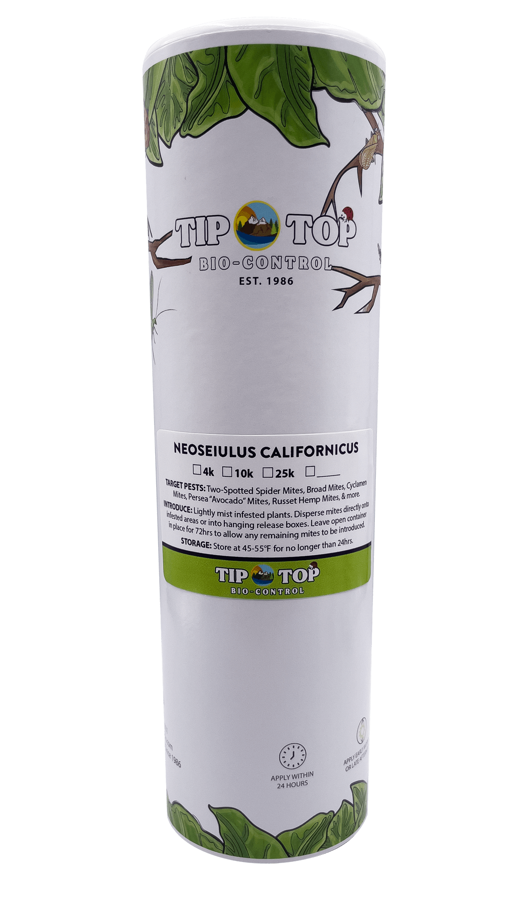 Neoseiulus (Amblyseius) californicus - Generalist, Tolerates High Heats