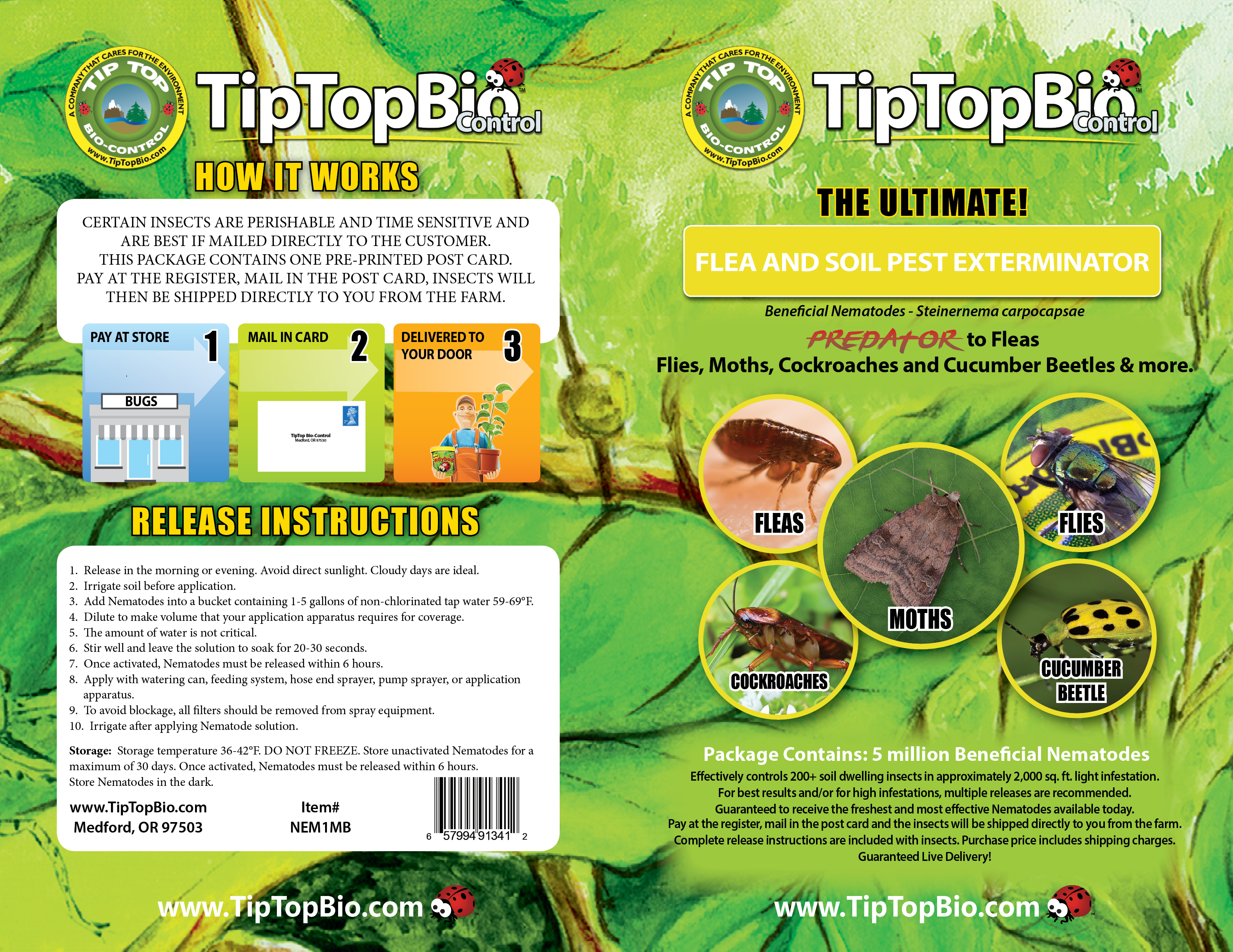 Flea & Soil Pest Exterminator - Sc Nematodes