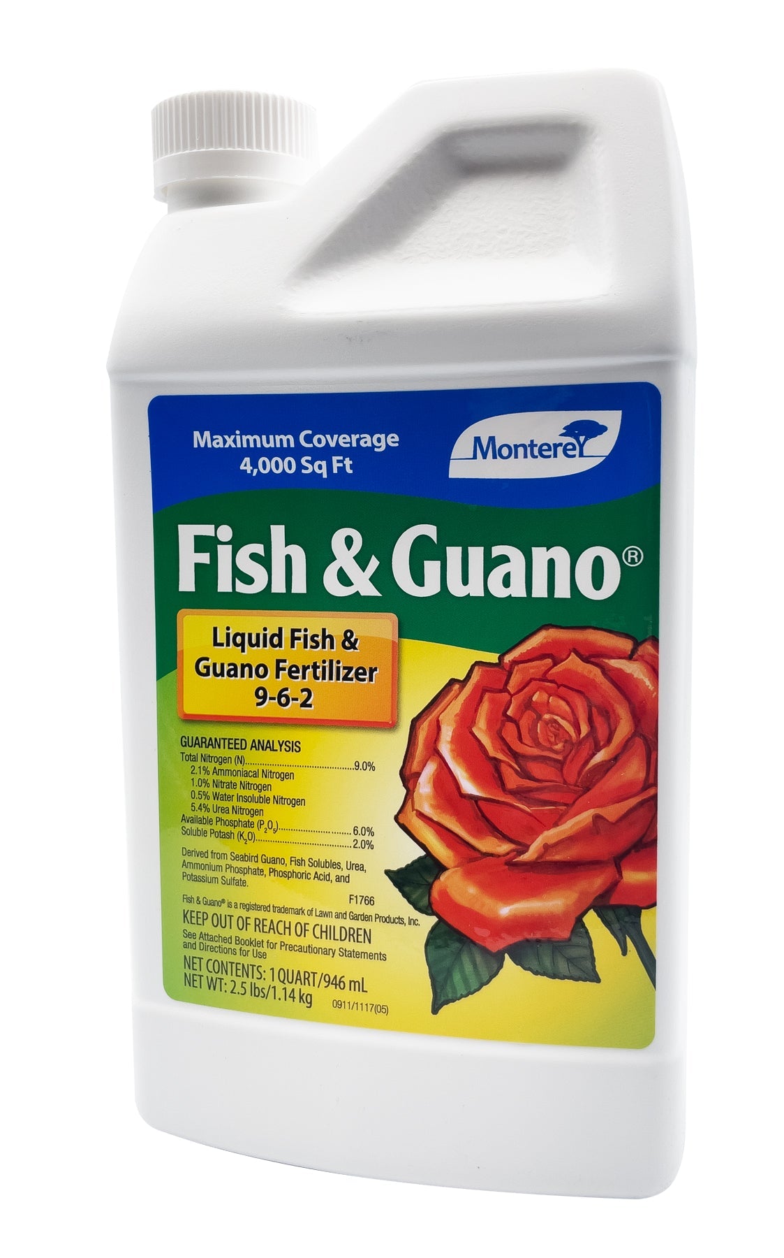 Monterey Fish & Guano Liquid Fertilizer - 32-fl oz