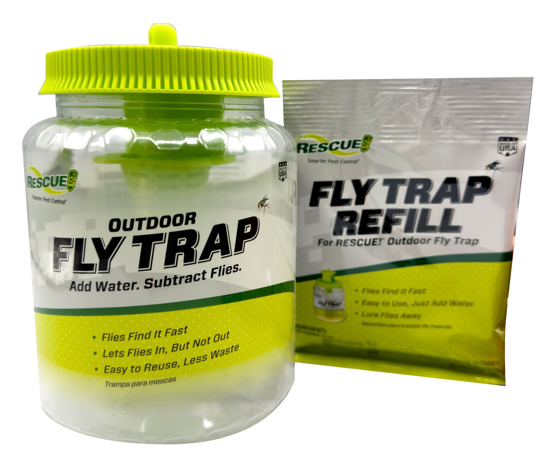 Rescue Reusable Outdoor Fly Trap