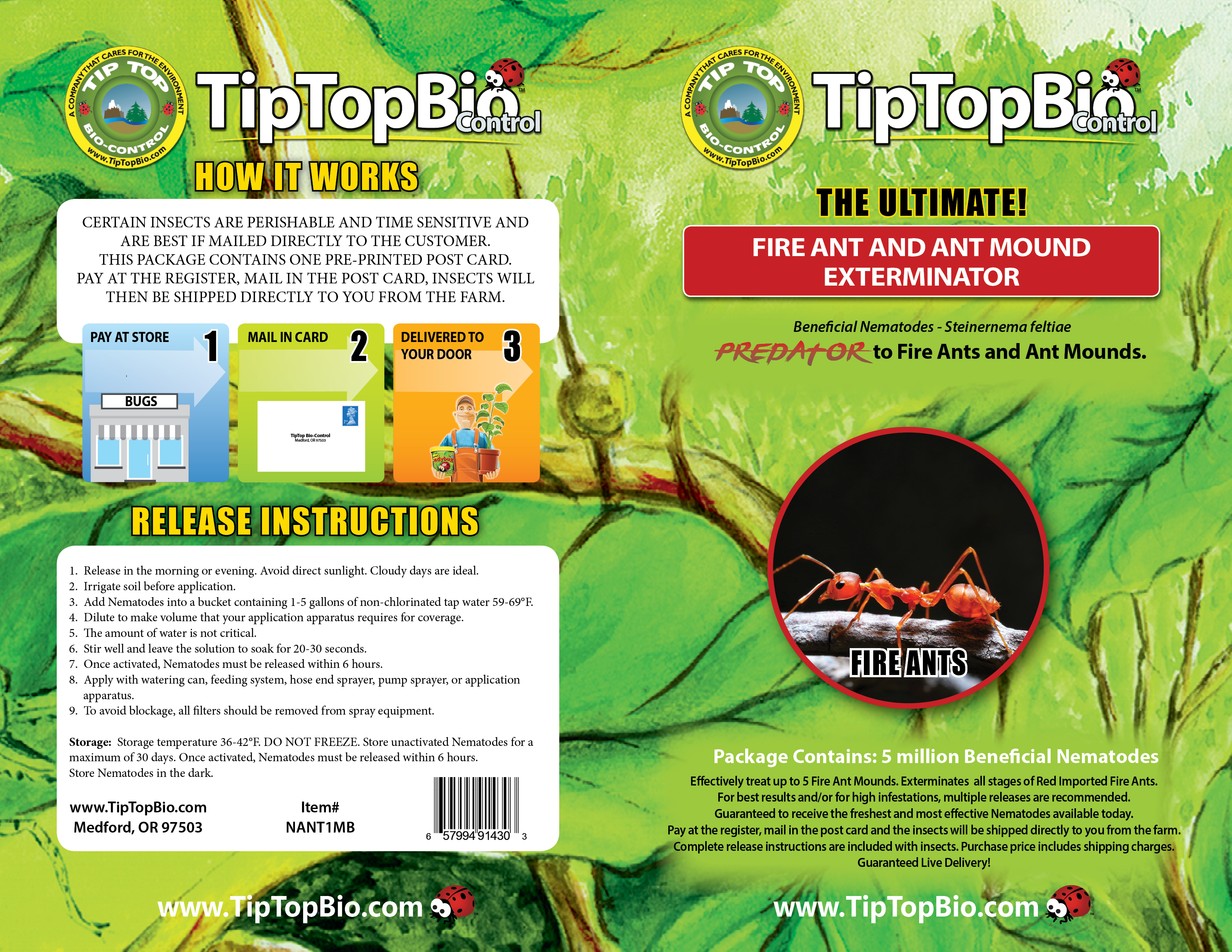 Fire Ant Exterminator - Sf Nematodes