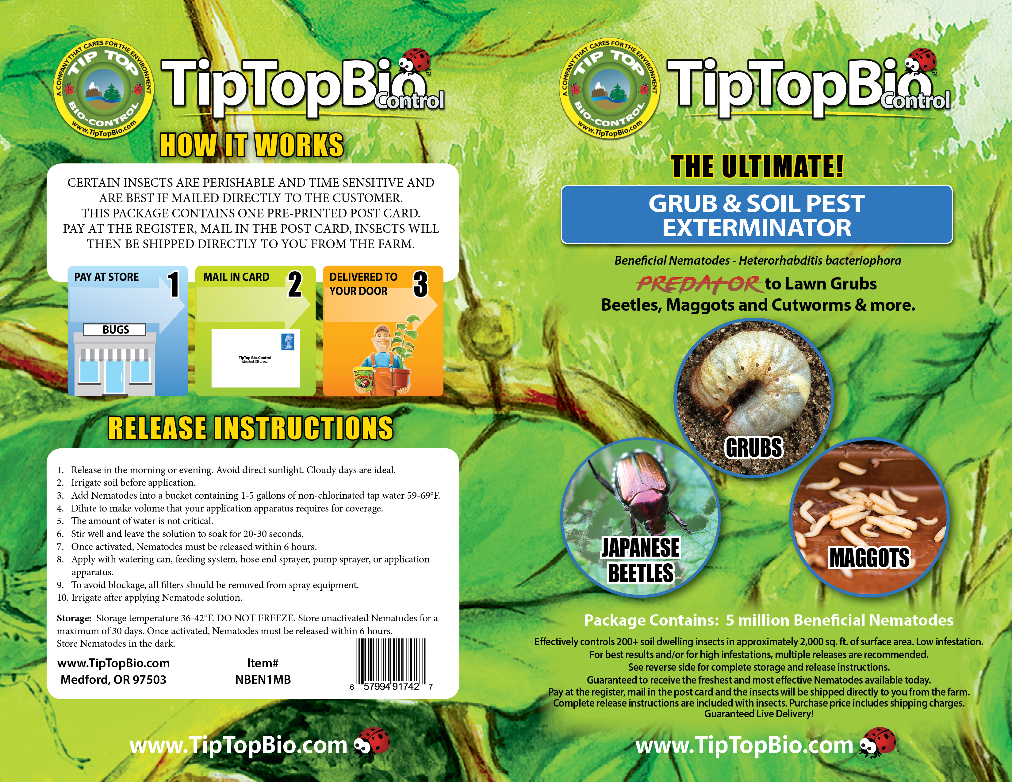 Grub & Soil Pest Exterminator - Hb Nematodes