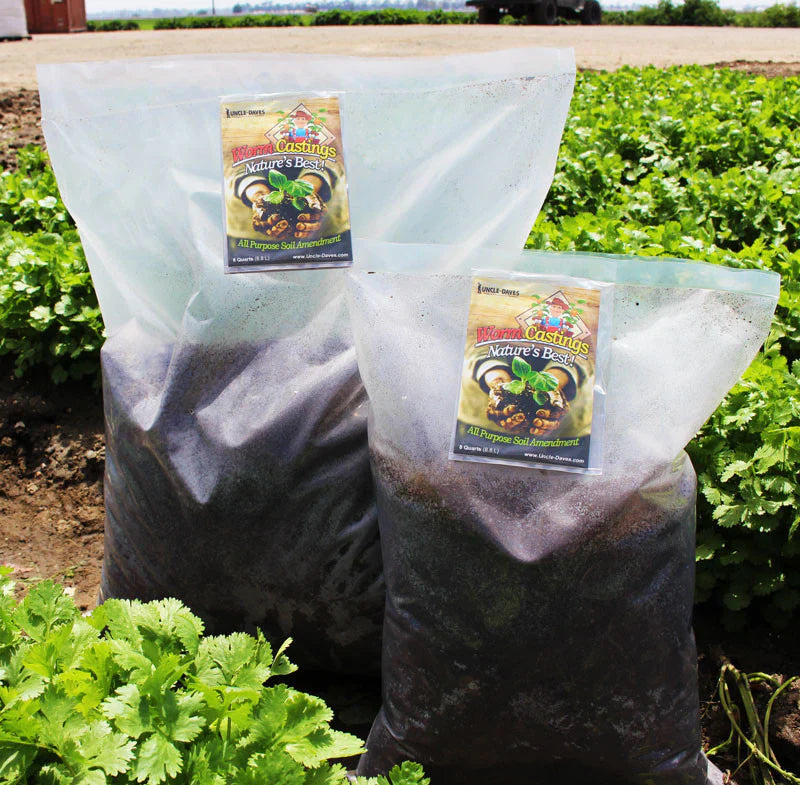 Earthworm Castings - The Ultimate Organic Fertilizer - 1 cu. yd.